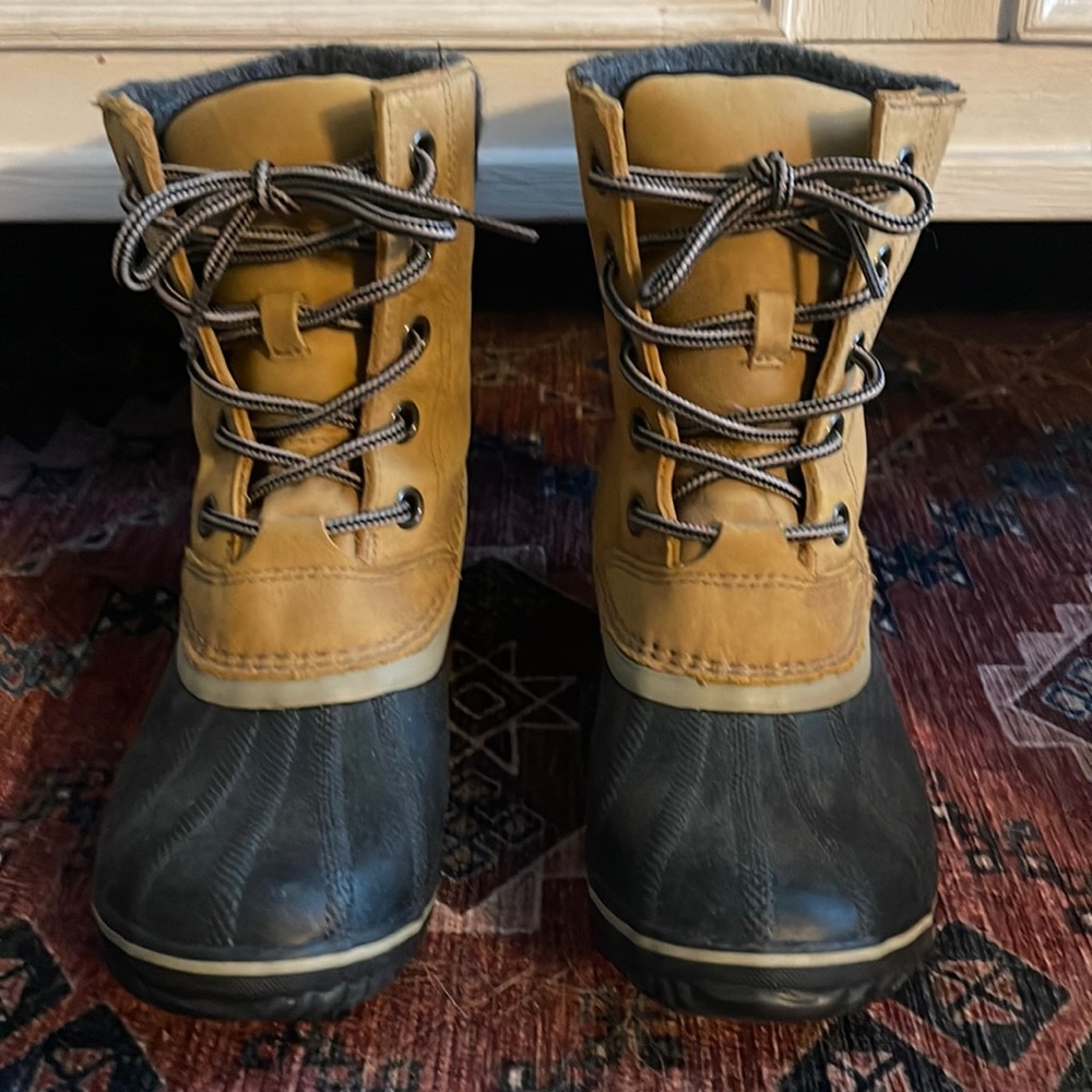Sorel Womens Slimpack Lace Duck Boot- Waterproof